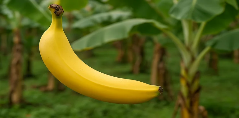 Warum ist die Banane krumm