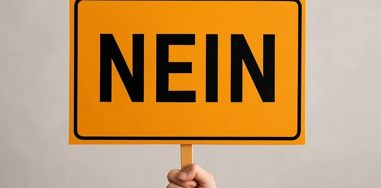 Nein sagen