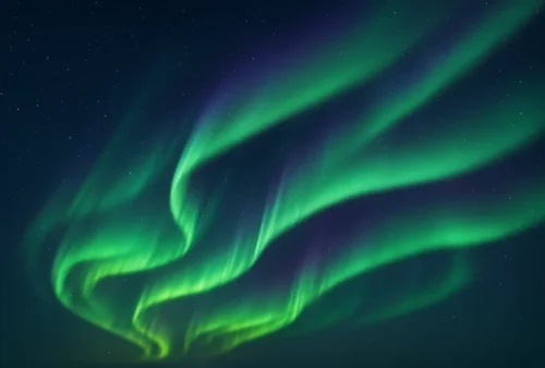 Entstehung von Polarlichtern