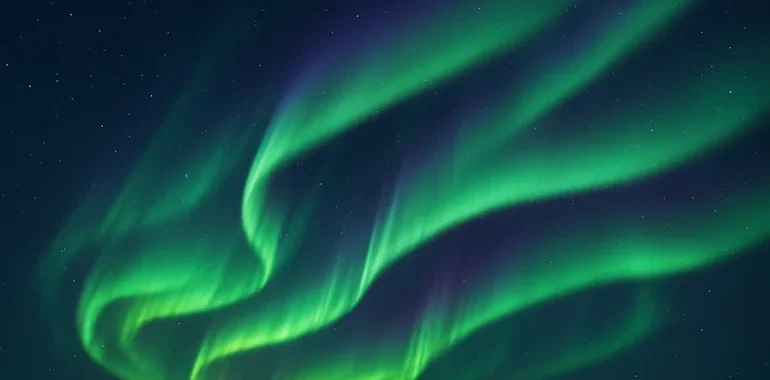Entstehung von Polarlichtern